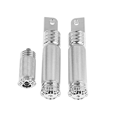 Repose-pieds de moto pour Harley Sportster et Touring en chrome poli haut de gamme