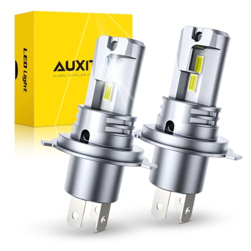Image of AUXITO H4 LED Bulbs 80000LM 6500K Bright Wireless Light 2PCS