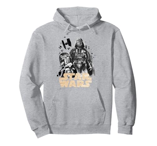 Star Wars Darth Vader Boba Fett Water & Ink Pullover Hoodie