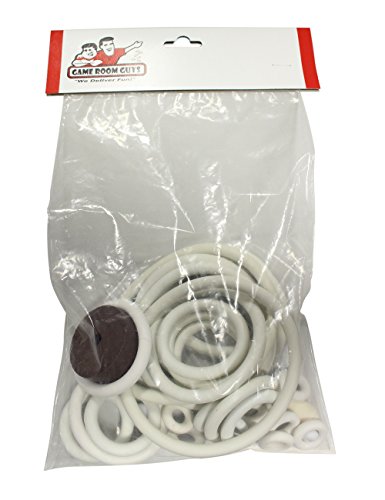 Game Room Guys Gottlieb 1951 Globe Trotter White Rubber Ring Kit