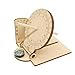 Produktbild BESPORTBLE Äquatoriale Sonnenuhr Holz Wissenschaftliches Modell Desktop Ornament DIY Lehrmittel für Jungen Kinder Kinder Studenten