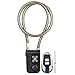 Tosuny Y787R Cerradura de Cadena de Bicicleta, Impermeable Cerradura de Alarma Inteligente con Candado Fuerte con Controlador Remoto