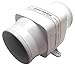 Oasis Marine 4 inch 12V Electric in-Line Bilge Boat Air Blower