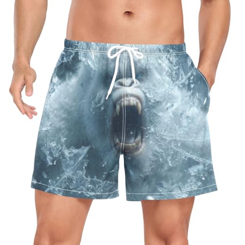 Bañador de secado rápido para hombre contra rozaduras y humedad diseño 3D