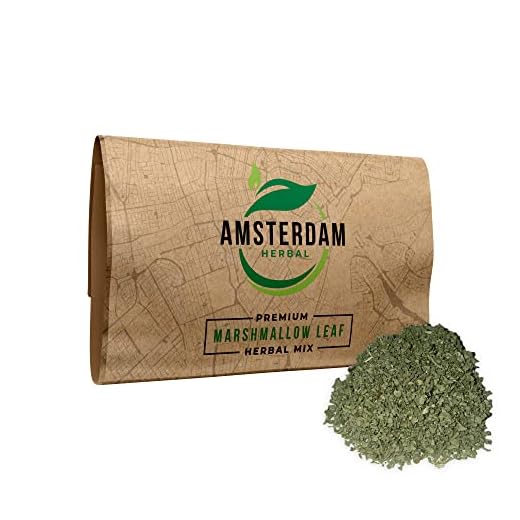 Mezcla de hierbas Amsterdam - Hoja de malvavisco 100% natural - Como se usa en las cafeterías