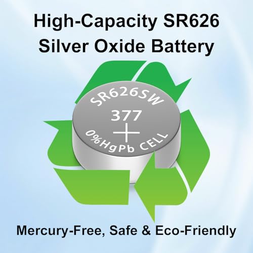 Batería SR626SW 377 Silver Oxide 40 unidades miniatura 7