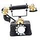 Vintage Telefon Modell Ornament, Kreative Retro Telefon Dekoration FüR Wohnzimmer, BüRo, Schlafzimmer, Harz Material, 7.44*3.94*6.77 Zoll