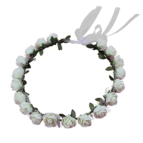 SCJJZ coroncine fiori per capelli,coroncina fiori,coroncine addio al nubilato,fascia capelli donna,accessori capelli sposa,fermaglio capelli sposa,fermaglio capelli sposa,accessori sposa capelli