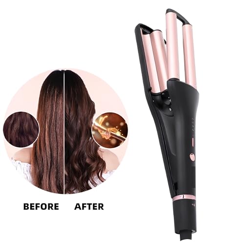 Image of HECTOR Professional Depth Adjustable Hair Waver, 230C Temperature, 4 Wave Types, Auto Cutoff