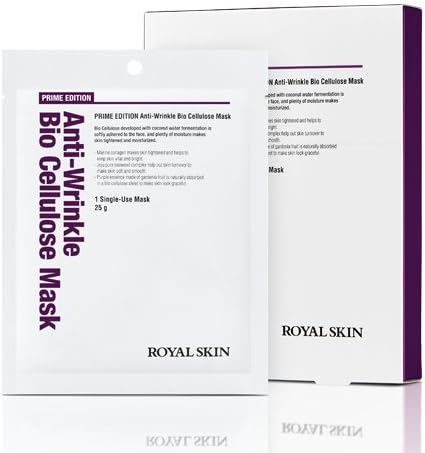 Royal Skin Prime Edition Anti-wrinkle Bio Cellulose Mask 25g x 5ea