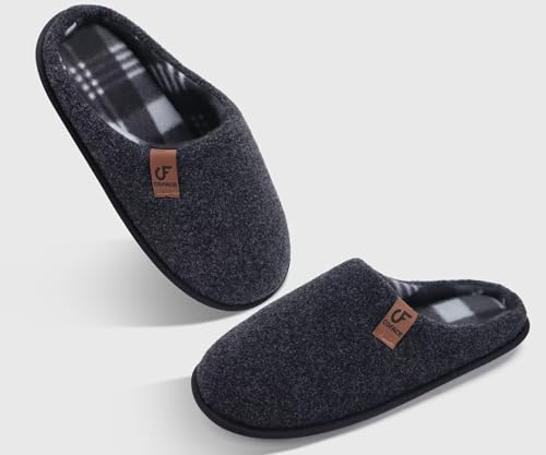 Variante de COFACE zapatillas estar por casa hombre Confort Negro 45