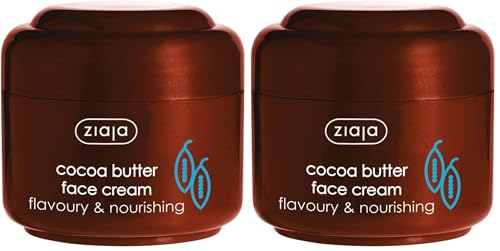 Ziaja Crema al Burro di Cacao - Pacco da 2 x 50 ml - Totale: 50 ml