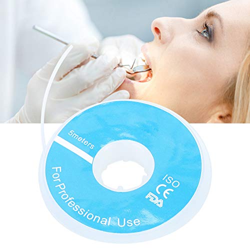Tyenaza - Tyenaza 5 m Professionnel Doux Dentaire Orthodontie Arc Fil Manchons Pratique Odeur Prévention Dentaire Accessoire, pour Cliniques Hospitalières (Transparent)