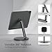 LULULOOK iPad Magnetic Stand Upgraded 360° Rotating Base, Foldable Adjustable Aluminium iPad Holder for Pro 11