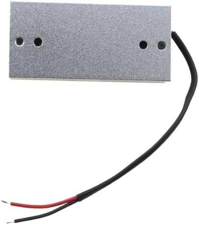 Miniatura 6 de AGPtek 60kg 130LBs Cerrojo eléctrico magnético con fuerza de retención para sistema de control de acceso - Modo NC Fail-Safe con electroimán