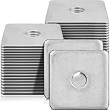 Yaocom 70pcs Galvanized Square Washers Plate 5/8