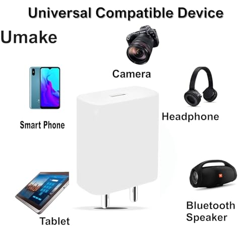 Image of BLACKSHEEP Original 160W Fast Charger Power Adapter with USB-A to USB-C Cable, Compatible with Vivo X200 Pro, X200, V50, V40 Pro, Y200 5G, White -(Adapter & Cable)