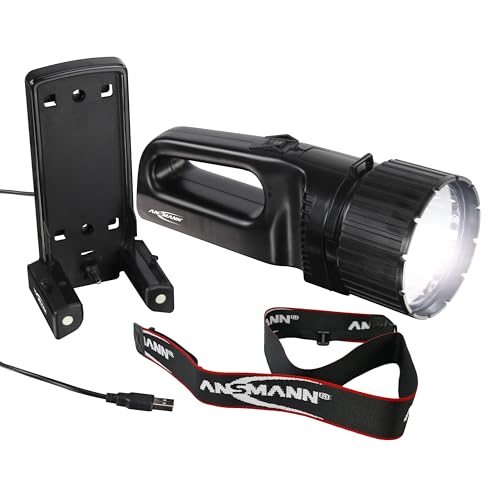 ANSMANN Arbeitsleuchte LED Future HS1000FR mit 5 W & 330 Lumen inkl. integriertem Li-Ion Akku und Ladestation - LED Handlampe ideal als Werkstattlampe Arbeitslampe Handleuchte Taschenlampe ANSMANN Arbeitsleuchte LED Future HS1000FR mit 5 W & 330 Lumen inkl. integriertem Li-Ion Akku und Ladestation - LED Handlampe ideal als Werkstattlampe Arbeitslampe Handleuchte Taschenlampe