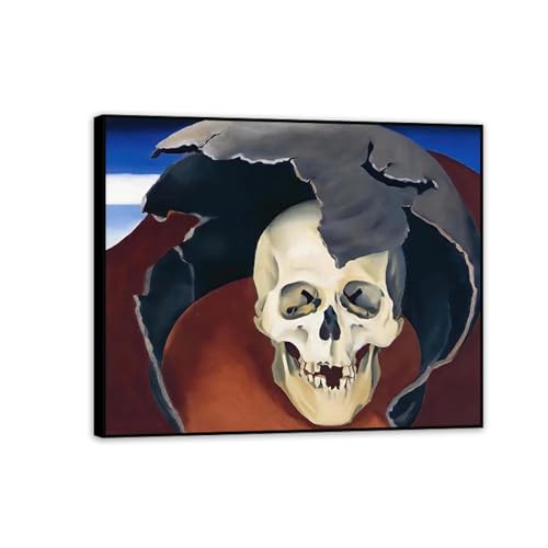 Peinture à l'huile Georgia O'Keeffe pour personnaliser un mur sans cadre