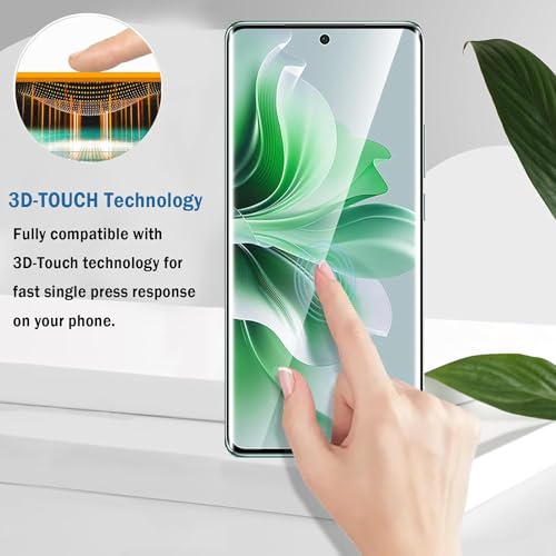 Image of Advanced Black Border Tempered Glass Protector For Oppo Reno 9 Smartphone|Full Screen Coverage (Except Edges) Screen Protector Guard Protector,Pack Of 1