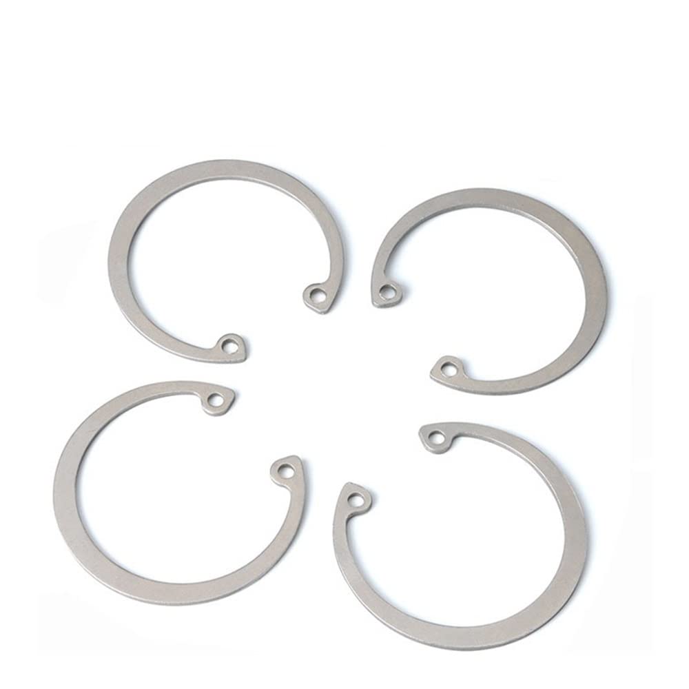 Internal Circlip C Type Retaining Ring Card Clamp Spring Lock Washer 304 Stainless Steel M10-M30(M17 (20pcs))