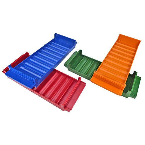 Set 4 Bandejas para Monedas Enrolladas de Plástico miniatura 5