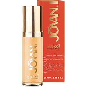 Jovan Musk Oil, Eau de Parfum Spray, per stuk verpakt (1 x 59 ml)