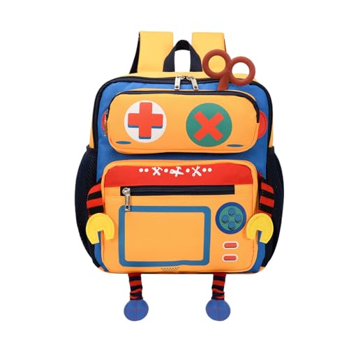 Bolso robot infantil resistente y cómodo para que los niños vayan felices al jardín