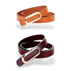 2-pack, Burgundy & Orange-brown