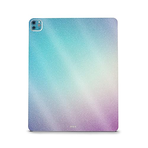 Image of MightySkins Carbon Fiber Skin Compatible with Apple iPad Pro 12.9 inch M2 6th Gen (2022) Full Wrap Kit - Vivid Fog | Protective, Durable Textured Carbon Fiber Finish | Easy to Apply | Made in The USA