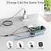 2025 Upgraded 3 in 2 Travel Charger for Apple Watch & iPhone - USB C/Magnetic Wireless Fast Charging Cable, Compatible with iWatch Ultra 2/SE/10-1, iPhone 16/15, Galaxy S24 (Portable 6FT)