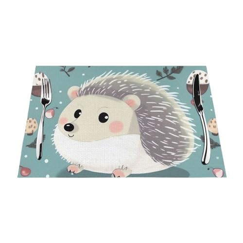 Sets de table anti-chaleur napperons lavables en PVC pour protéger votre table - 7