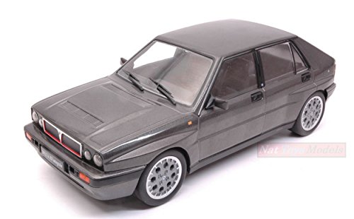 Triple 9 MODELLINO in Scala Compatibile con Lancia Delta HF Integrale 16V 1989 Grey 1:18 T9-1800172