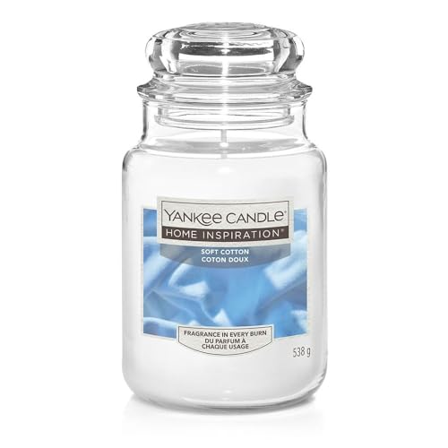 Yankee Candle Coton doux bougie parfumée haut de gamme taille L