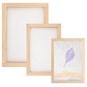 Hayaww 3 Stk. Papierschöpfrahmen Set