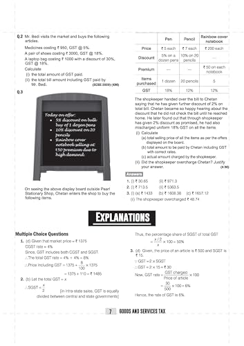 Image of (Old Edition) Arihant QUE Bee ICSE Maths Class 10 Exam 2025-26