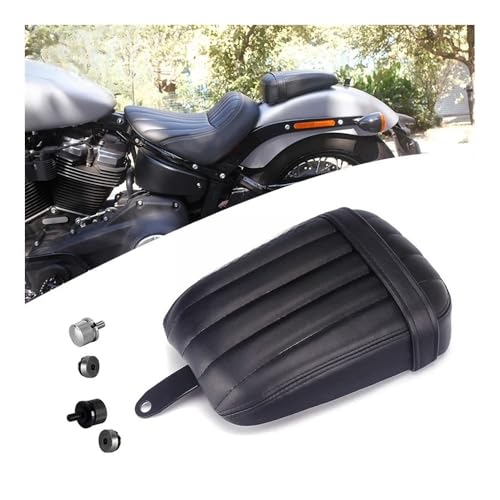 Cojín de asiento trasero ergonómico e impermeable para moto Softail 2
