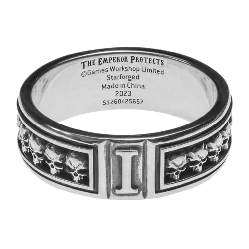 Starforged Compatible with Warhammer 40k Insignia Aquilon [Sterling Silver/Gold Plated] 1 PC2