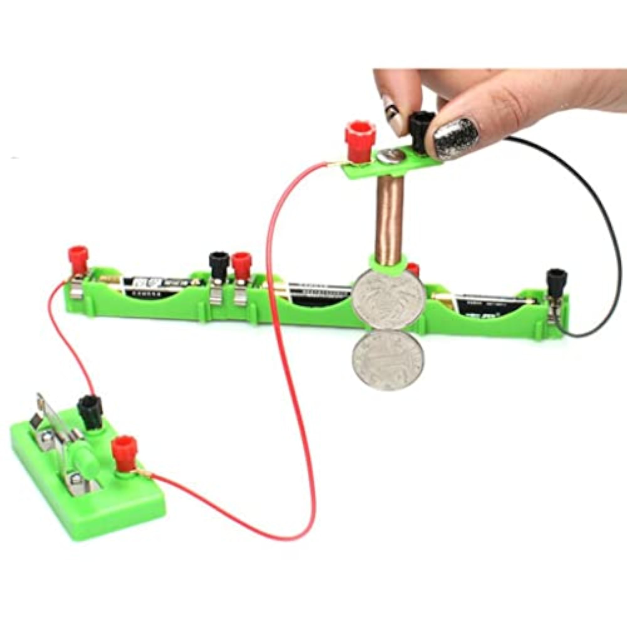 6X DIY Physics Electromagnet Experiment Kit for School