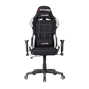 YUXIwang Bureaustoel E-Sports Stoel PC Gaming Stoel Ergonomische Computer Stoel Racing-stijl In hoogte verstelbare Hoge Rug Compatibel met Werken Gaming (Kleur: Foto Kleur, Maat: 70X70X125CM)