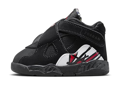 Toddler's Jordan 8 Retro Playoffs Black/True Red-White (305360 062) - 6