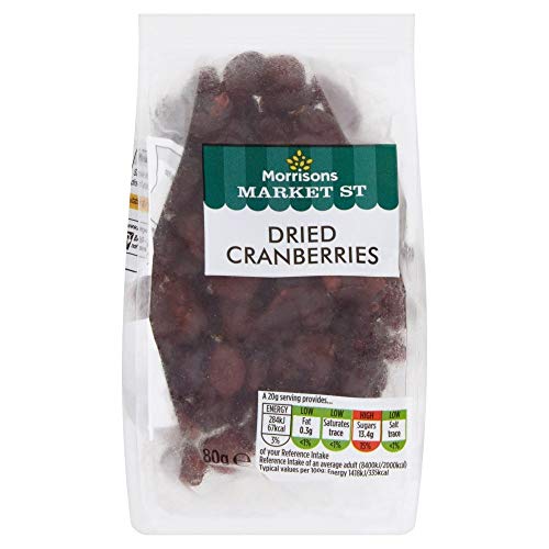 Morrisons - Cranberries 80g