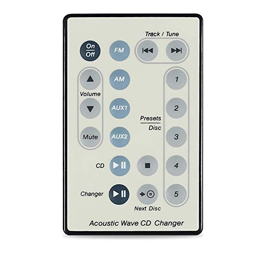 Remote Control for Bose Acoustic Wave System II 5-CD Changer Replacement Controls Acoustic