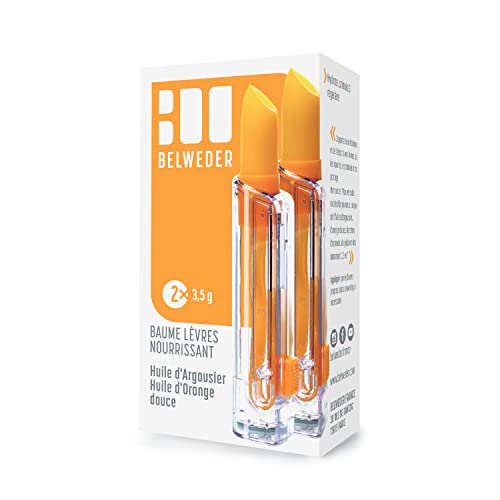 BELWEDER - 2 x Balsami Labbra Nutrienti con Olio