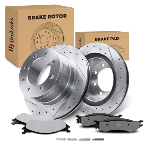 Rear Brake Rotors & Pads Kit for Ram