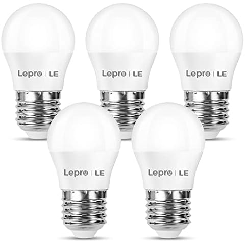 Lepro E27 Screw Bulb, Warm White 2700K E27 LED Light Bulbs Cover