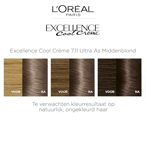 L’Oréal Paris Excellence Cool Crème – 7.11 Middenblond As - View 3