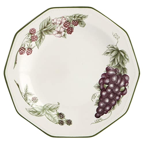 Queen's by Churchill Victorian Orchrad Plato Postre Decagonal 20,5 cm