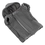 BESPORTBLE Eidechsen Haustier Hoodie aus Baumwolle Atmungsaktiv Leicht mit Zierborten für Bartagamen Reptilien Bewegungsfreundliches Kostüm für Outdoor und Party