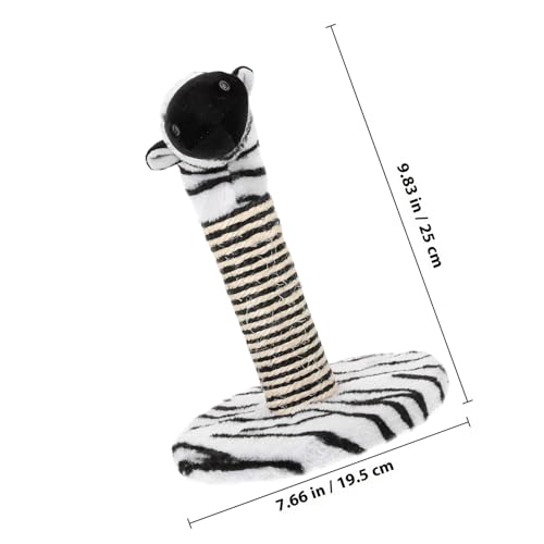 Rascador para Gatos Patrón Cebra Torre Actividad Pequeña miniatura 2